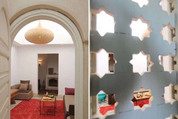 Flat-screen TV, DVD player - Stylish Loft (Marrakech)