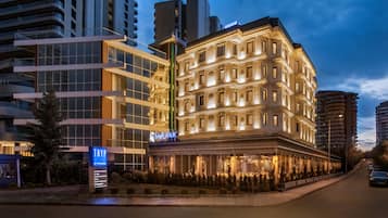 Front of property - evening/night