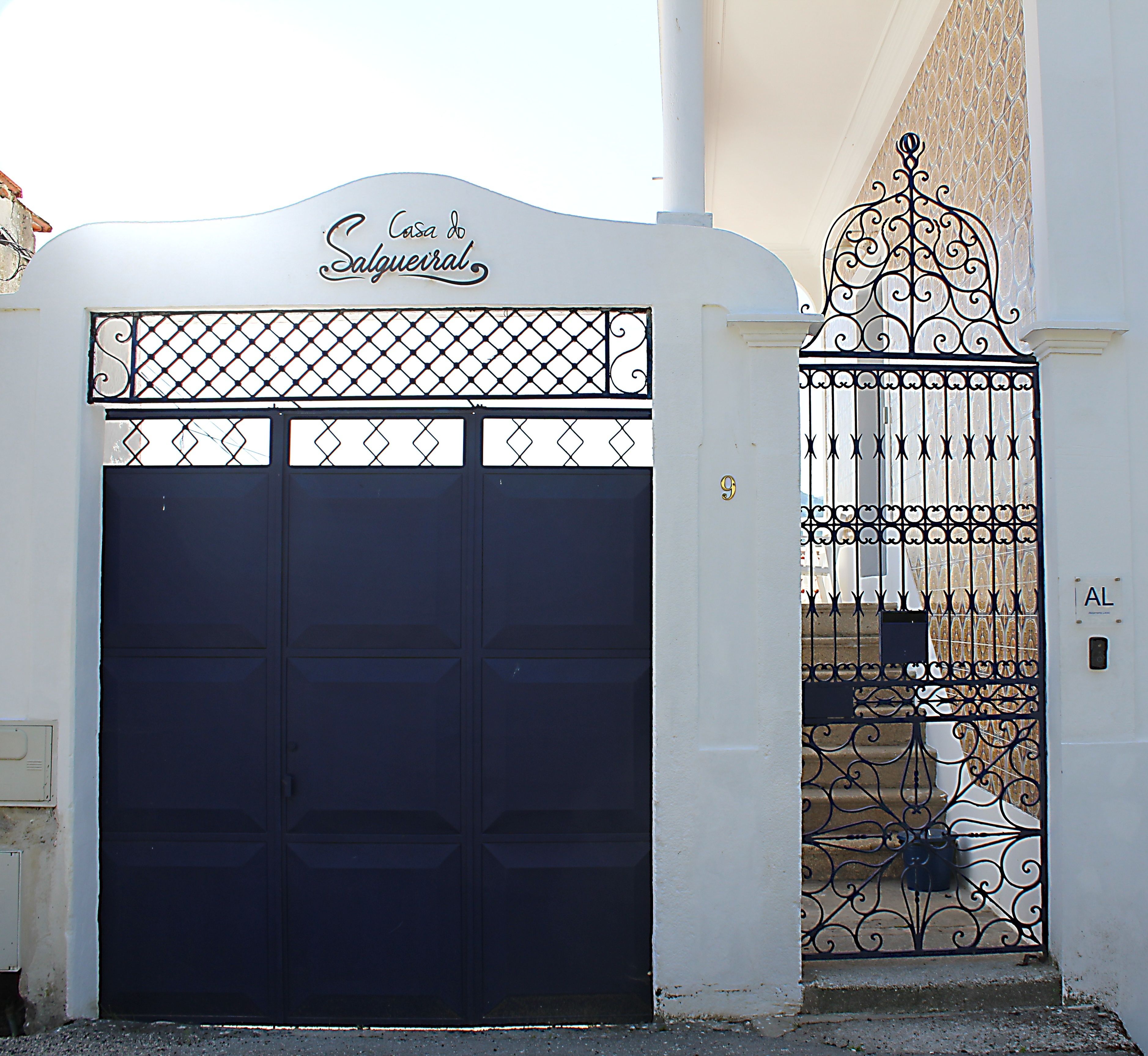 Entrée de l’hébergement