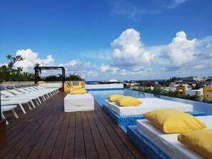 Outdoor pool - Deluxe Studio in the best area of Playa Del Carmen by Happy Address (Playa del Carmen)
