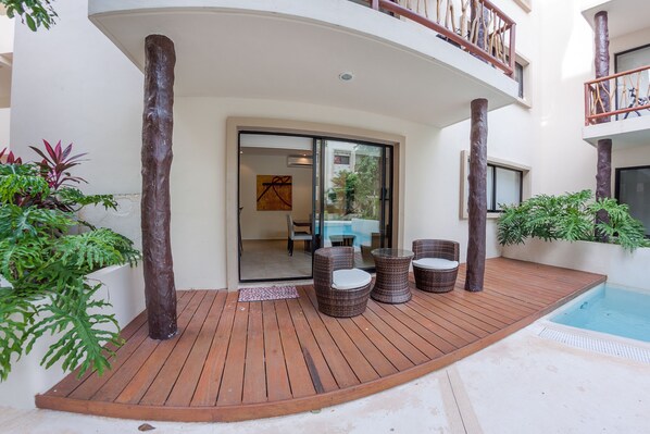 Terraza o patio
