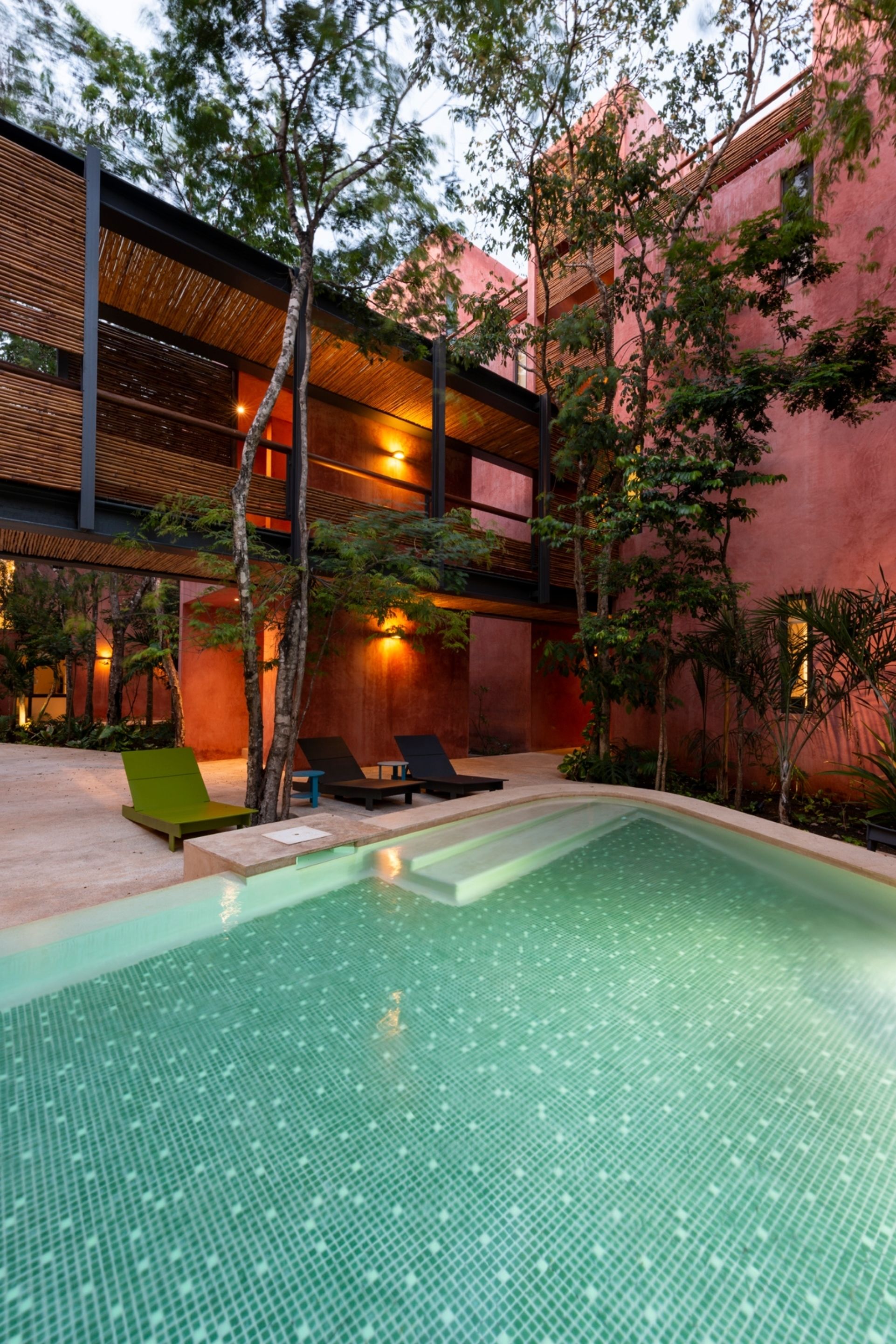 Outdoor pool - Impeccable PH / 3 BR in Querido Tulum by Happy Address (Tulum)