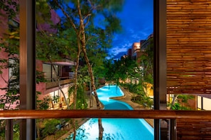Outdoor pool - Lavish 1 BR Condo for 2 people with private terrace by Happy Address (Tulum)