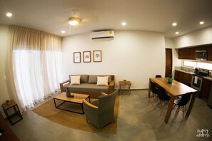 Apartment, 2 Bedrooms | Living area