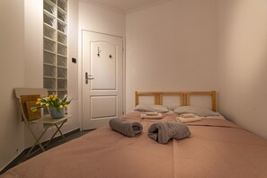 Kahden hengen huone, ei ikkunoita (Gdynia) | Ilmainen Wi-Fi, vuodevaatteet