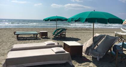 Villa Cora 250 m vom Strand mit Garten entfernt
