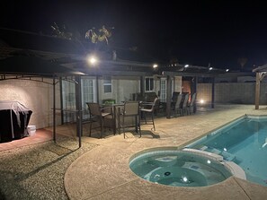 Außenpool, beheizter Pool