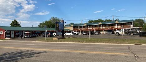 Façade de l’hébergement