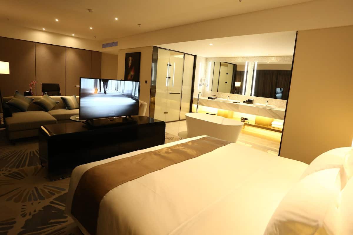 خزنة داخل الغرفة ومكتب ومكواة/لوح كي وأسرّة أطفال/رضّع (مجانًا)