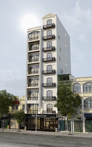 ด้านหน้าที่พัก