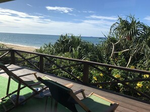 Private Vacation Home, Ocean Front | Terrace/patio - Shirahama no yado shiokaze (Nakijin)