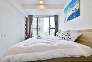 2 Schlafzimmer, Bügeleisen/Bügelbrett, kostenloses WLAN, Bettwäsche