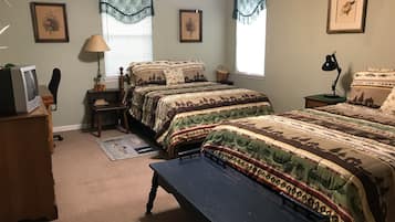2 habitaciones, tabla de planchar con plancha, wifi y ropa de cama