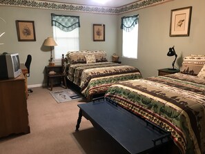 2 chambres, fer et planche à repasser, Wi-Fi, literie fournie