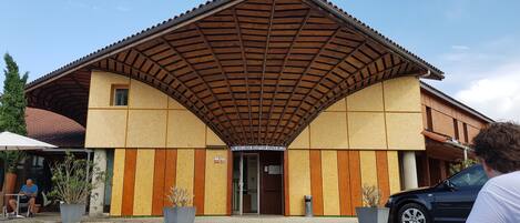 Entrée de l’hébergement