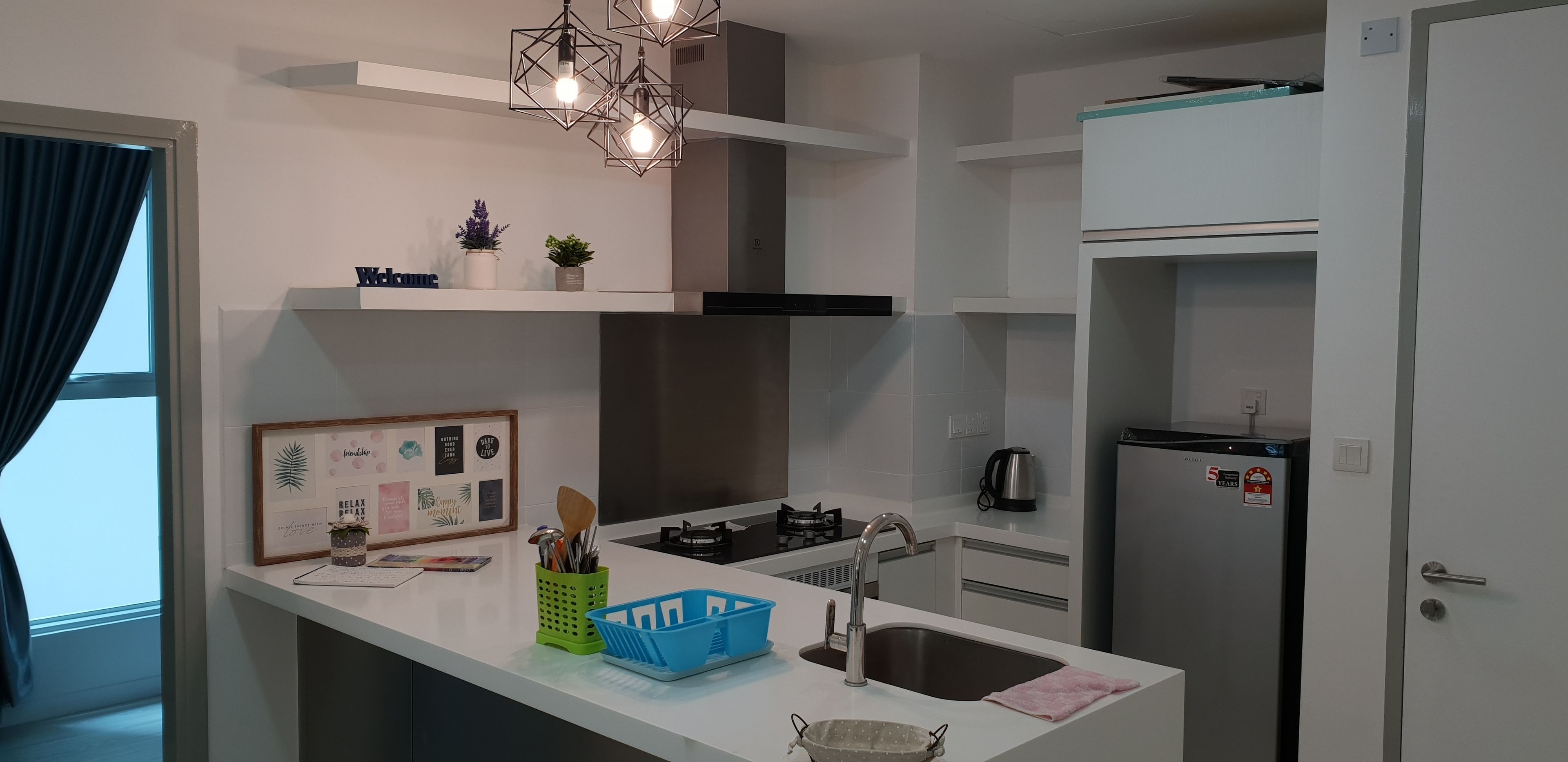 Căn hộ, 2 phòng ngủ | Bếp nhỏ riêng | Tủ lạnh, lò nướng, bếp nấu, ấm điện 