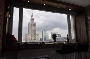 Blick von der Unterkunft