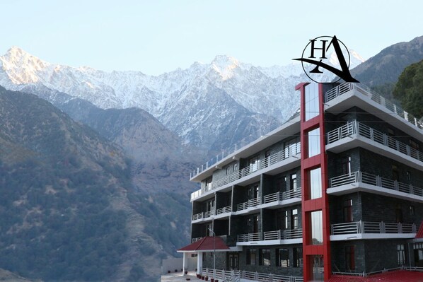 Façade de l’hébergement
