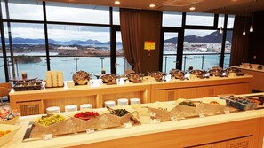 Daily buffet breakfast (KRW 15000 per person) - OceanHill Hotel (Yeosu)