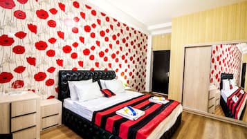 Deluxe Double Room, 1 Double Bed | Hypo-allergenic bedding, desk, soundproofing, iron/ironing board