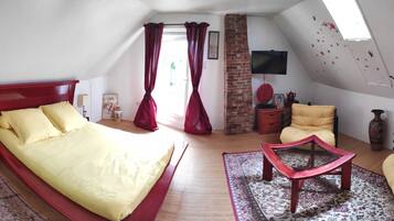 高級雙人房, 獨立浴室, 花園景觀 (Chambre zen) | 舒適加層、獨特裝潢、布置獨特、熨斗/熨衣板