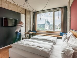 Rúmföt af bestu gerð, míníbar, öryggishólf í herbergi