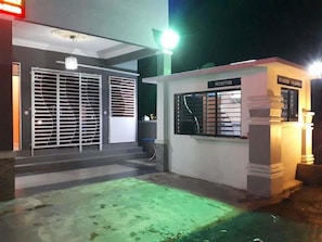 Entrada de la propiedad