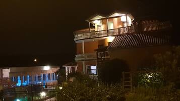 Front of property - evening/night