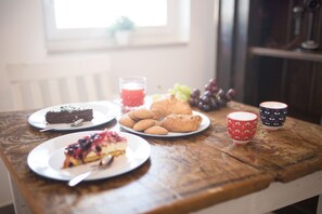 Frokostbuffé er inkludert hver dag