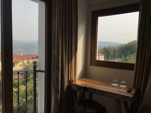 Blick von der Unterkunft