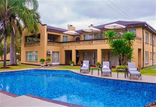 Façade de l’hébergement