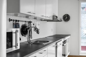 Exclusive Apartment, 1 Bedroom | Private kitchen