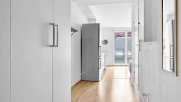 Exclusive-huoneisto, 1 makuuhuone | 2 makuuhuonetta, yksilöllisesti sisustettu, silitysrauta/-lauta