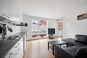 Exclusive Apartment, 1 Bedroom | 2 bedrooms, individually decorated, iron/ironing board, free WiFi - Siddis Apartment Sentrum 9 (Stavanger)