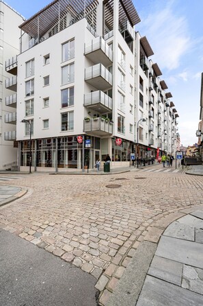 Fassade der Unterkunft