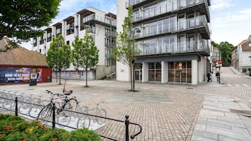 Majoituspaikan julkisivu