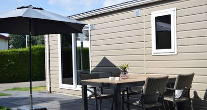 Veluwe lodge for four people with private sauna