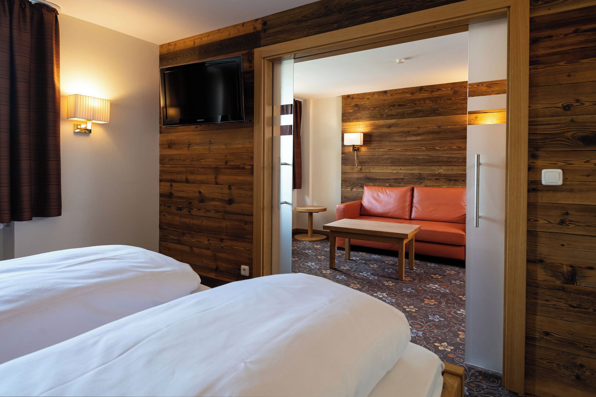 condo | living area | tv