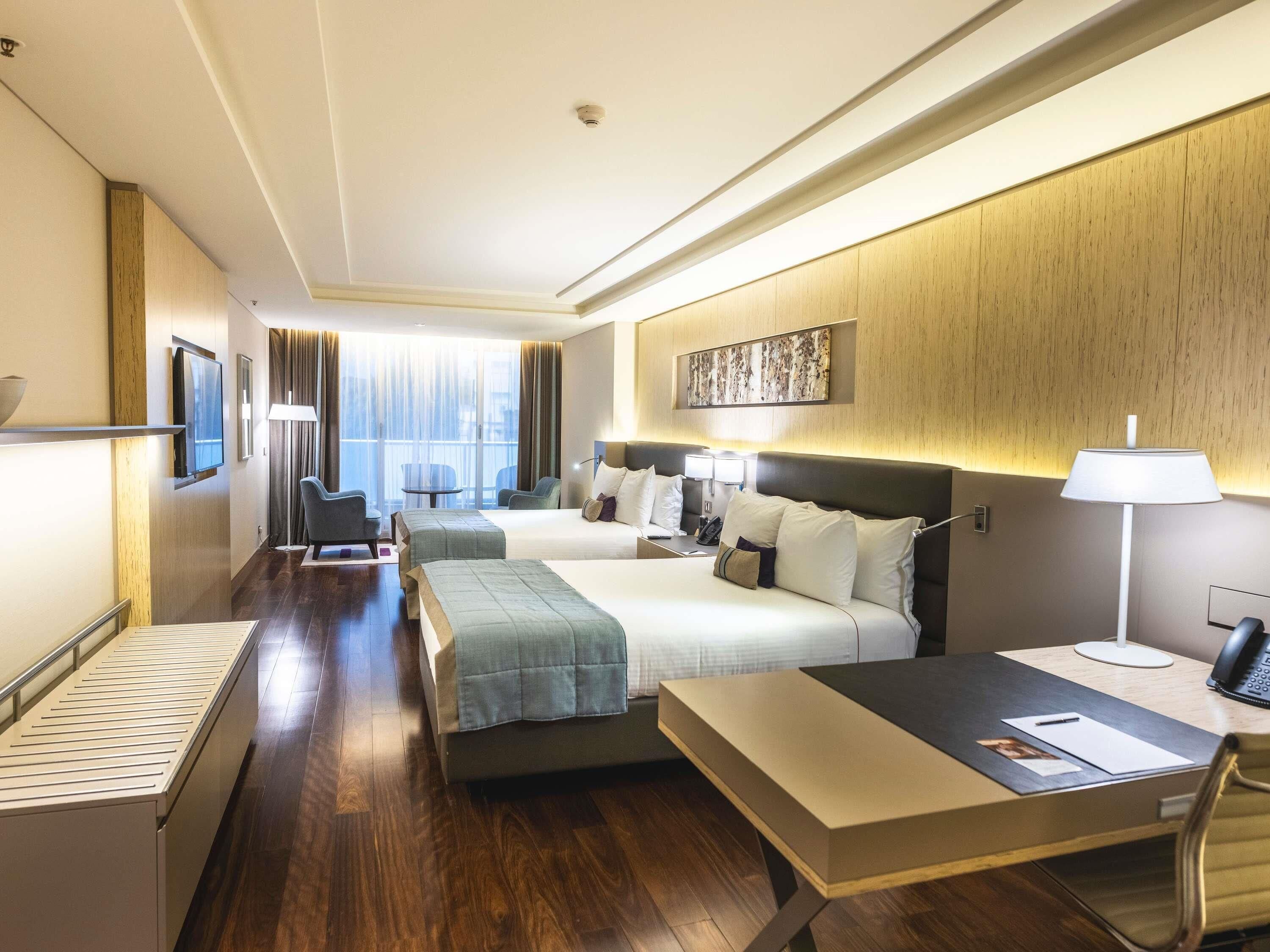 Executive Room, 2 Double Beds | Egyptian cotton sheets, premium bedding, down comforters, minibar