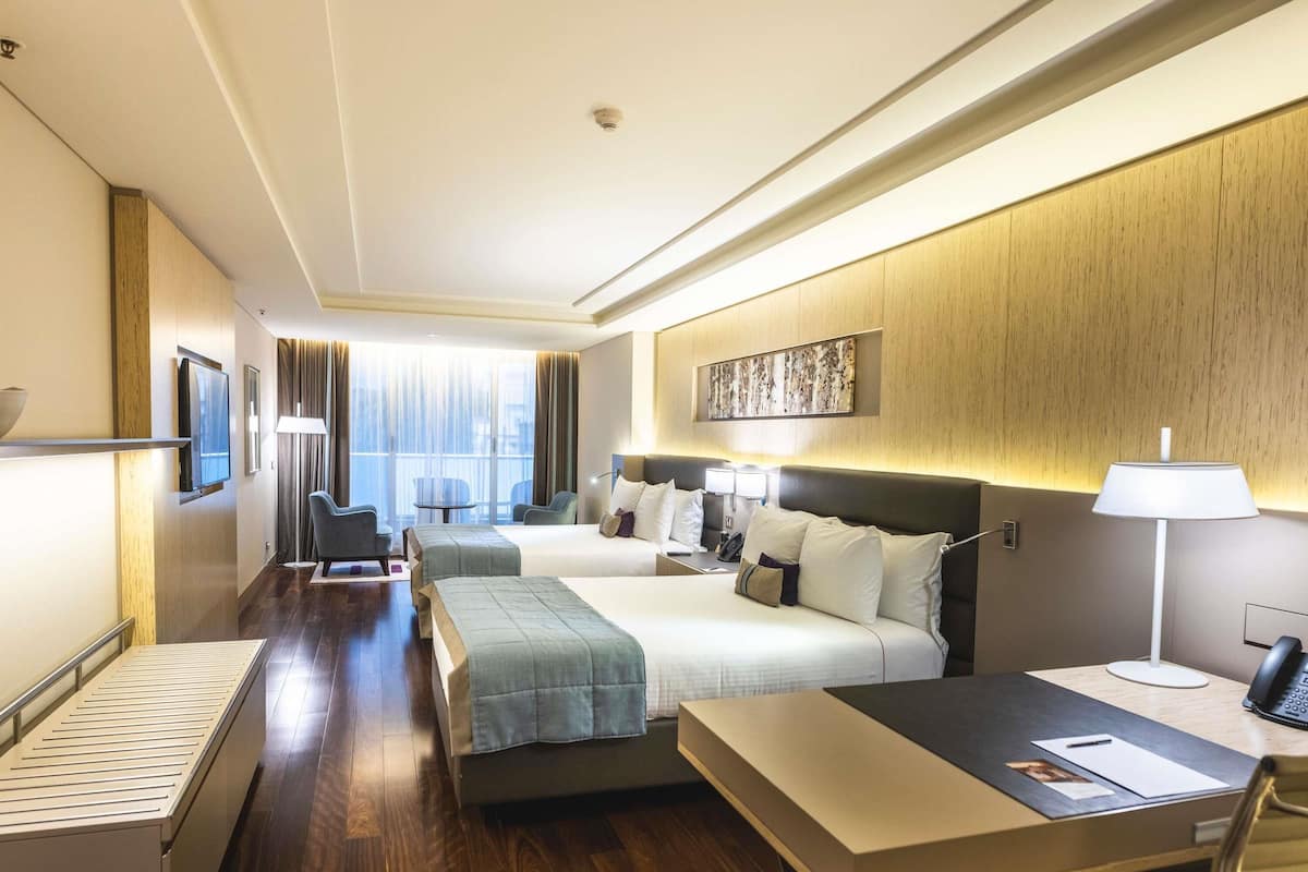 Executive-Zimmer, 2 Doppelbetten