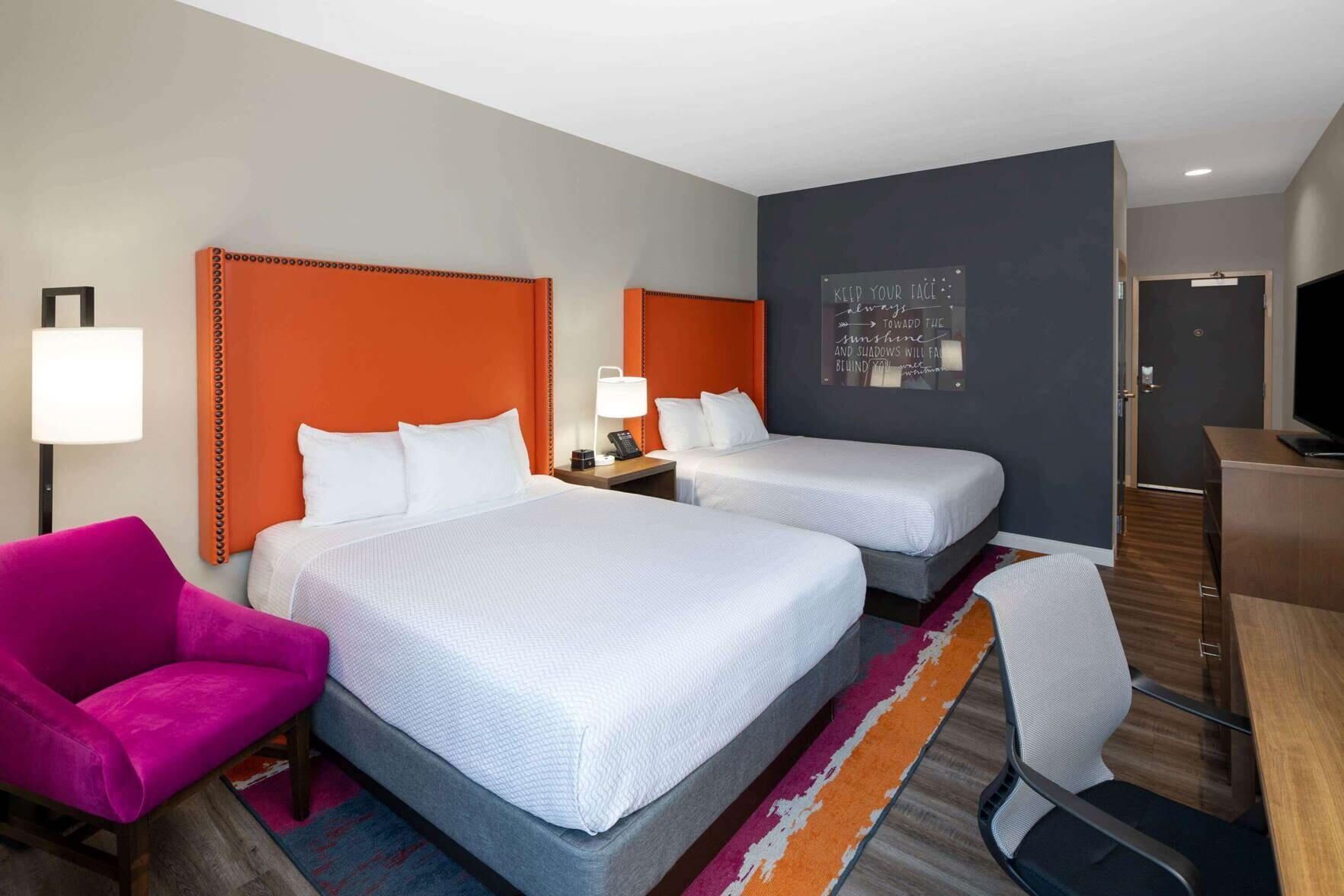 1 habitación, ropa de cama de alta calidad y camas con pillow-top 