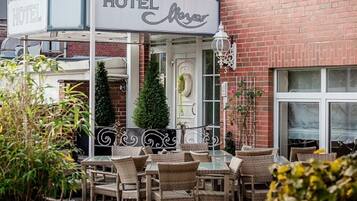 Facciata della struttura