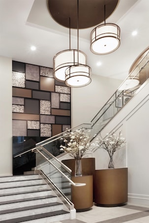 Lobby. Homewood Suites by Hilton Providence Downtown