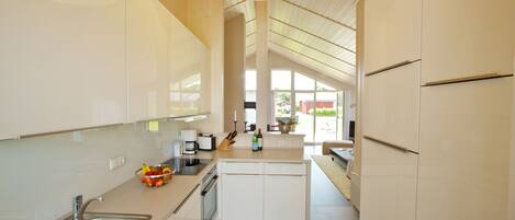 Kühlschrank, Ofen, Herdplatte, Geschirrspüler