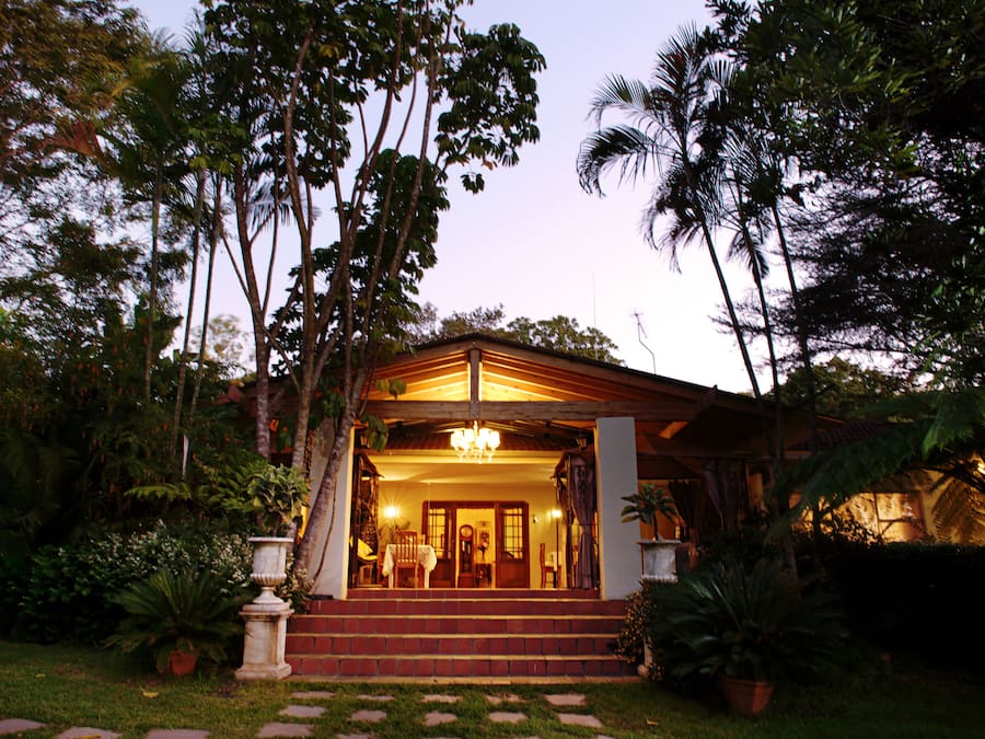 Façade de l’hébergement