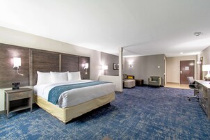 Suite, 1 King Bed with Sofa bed, Non Smoking | Premium bedding, pillowtop beds, desk, laptop workspace