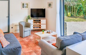 TV, DVD player, stereo