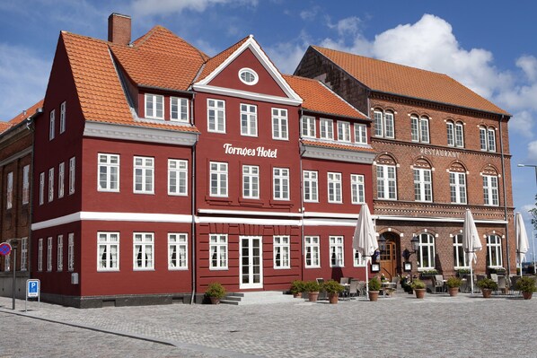 Fassade der Unterkunft