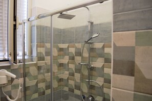 Basic Double Room, Balcony | Bathroom | Shower, rainfall showerhead, hair dryer, bathrobes - Domus San Biagio 14 (Naples)