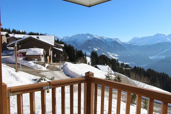 Property grounds - Apartment with private pool at the foot of the slopes with garage - ski school at 300m (Villard-Sur-Doron)